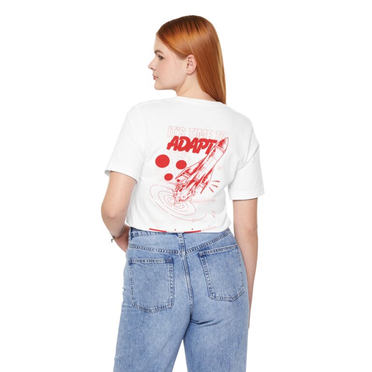 ADAPT White Short Sleeve Tee