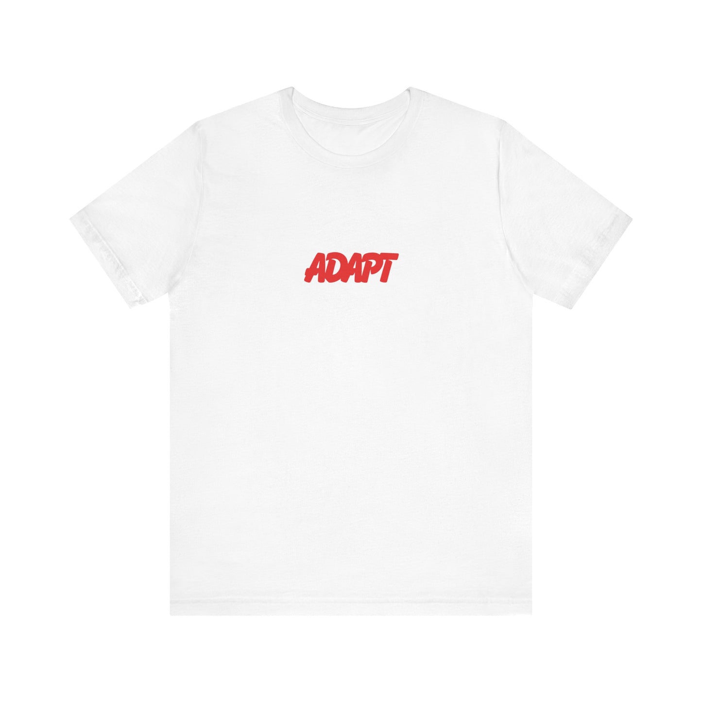 ADAPT White Short Sleeve Tee