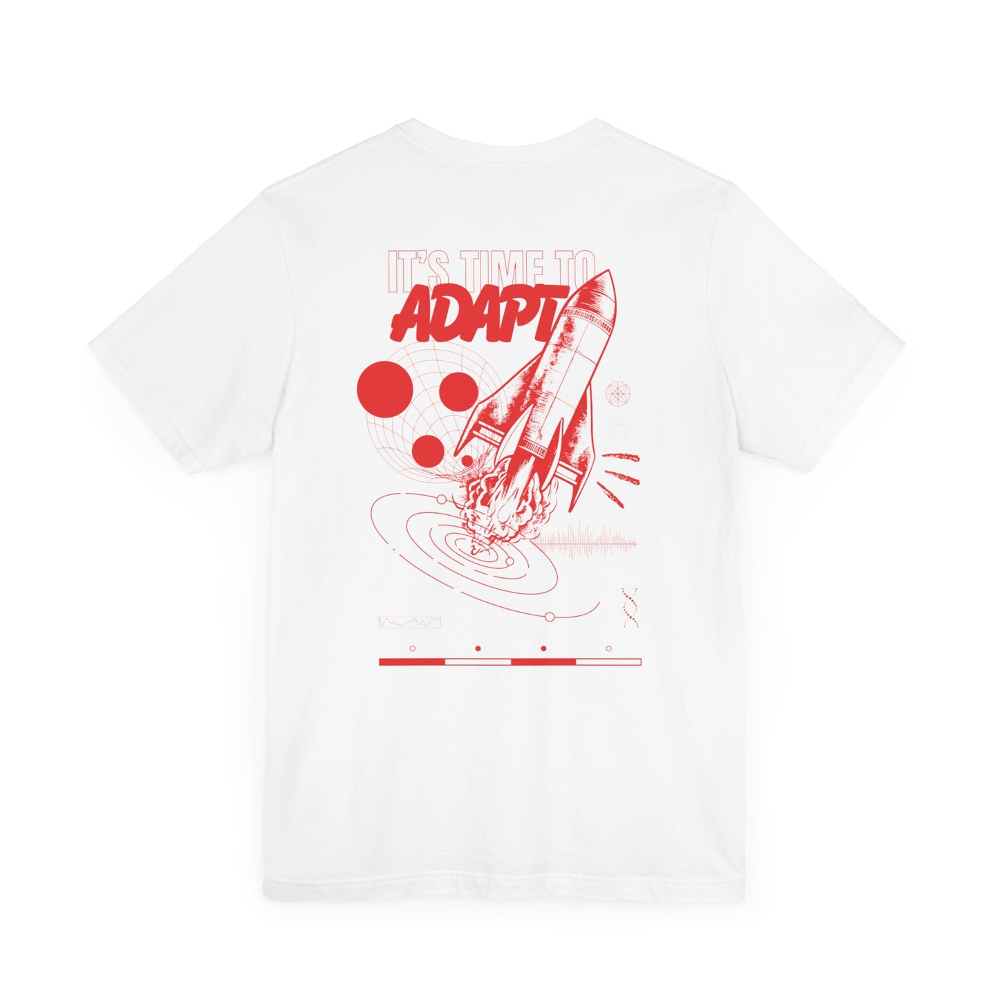 ADAPT White Short Sleeve Tee
