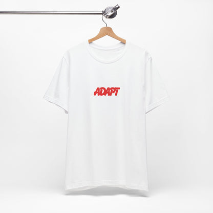 ADAPT White Short Sleeve Tee