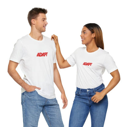 ADAPT White Short Sleeve Tee