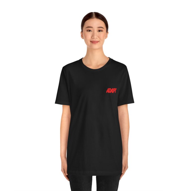 ADAPT Black Short Sleeve Tee
