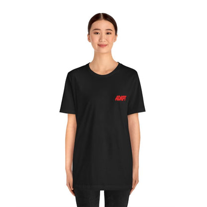 ADAPT Black Short Sleeve Tee