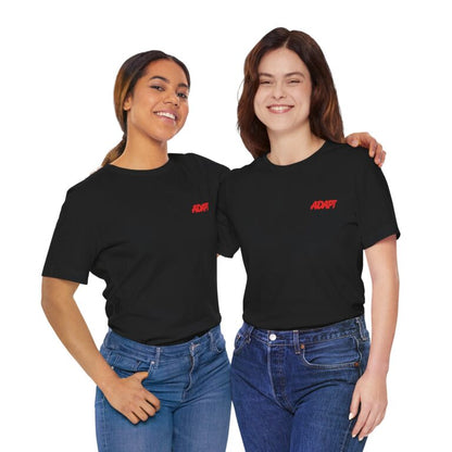 ADAPT Black Short Sleeve Tee