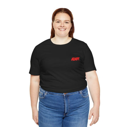 ADAPT Black Short Sleeve Tee