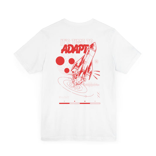 ADAPT White Short Sleeve Tee