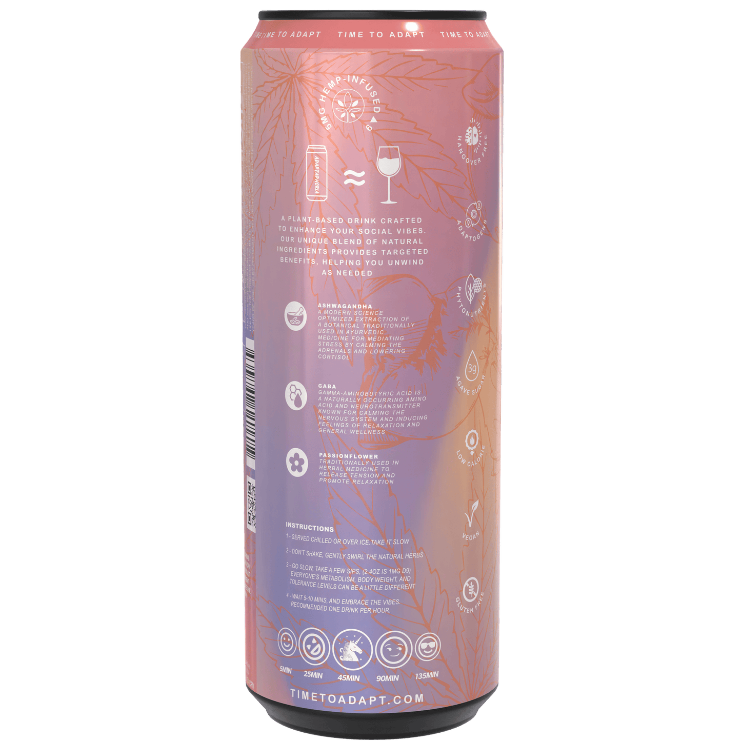 UNWIND WHITE PEACH